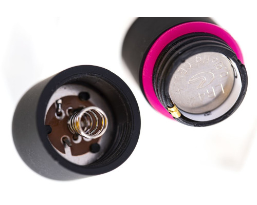 Черная вибропуля A-Toys Alli - 5,5 см.