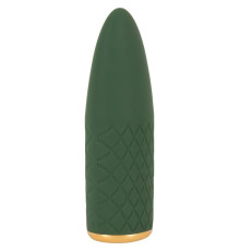 Зеленый мини-вибратор Luxurious Mini Vibrator - 11,5 см.