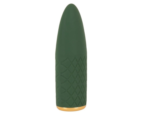 Зеленый мини-вибратор Luxurious Mini Vibrator - 11,5 см.