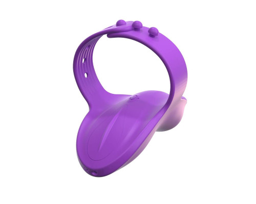 Фиолетовая вибронасадка на пальцы Finger Vibe