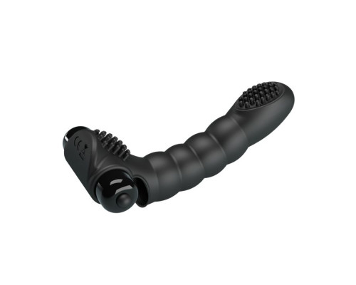 Текстурированная вибронасадка на палец Alexander