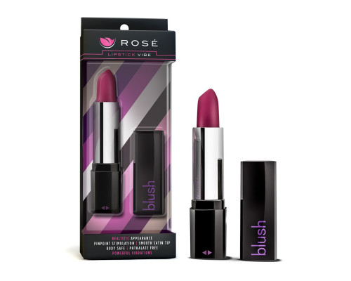 Вибратор в форме помады Rose Lipstick Vibe