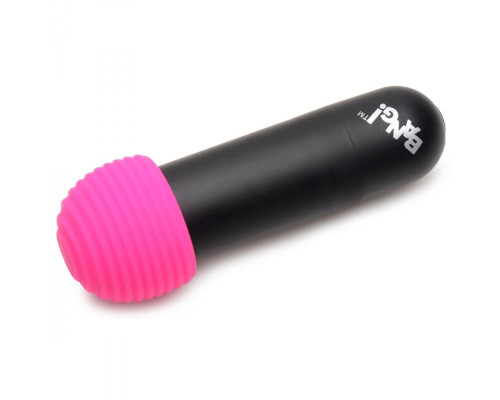 Вибропуля с 4 эластичными насадками Rechargeable Bullet With 4 Attachments