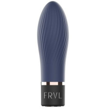 Темно-синий мини-вибратор Dalim - 10 см.