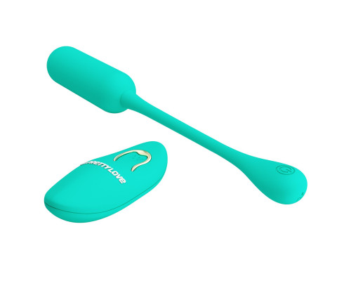 Зеленое виброяйцо Lechies с пультом ДУ