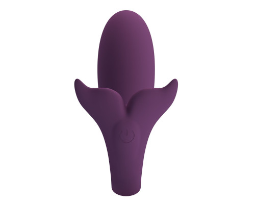 Фиолетовый вибратор-кит Jayleen с управлением через приложение