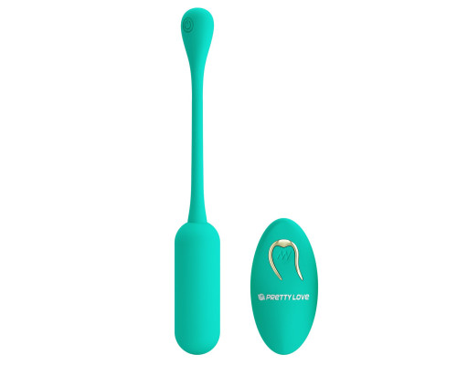 Зеленое виброяйцо Lechies с пультом ДУ