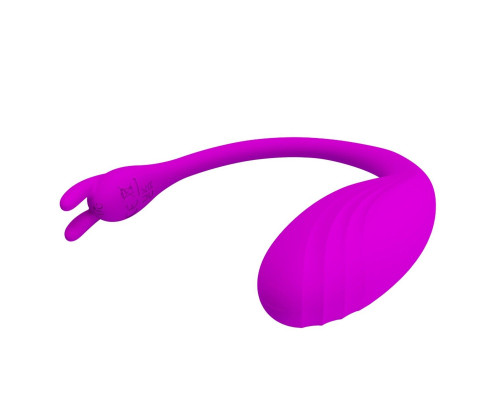 Лиловое виброяйцо Catalina с управлением через приложение