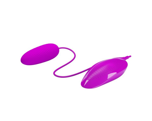 Мощное виброяйцо Naughty Egg с пультом управления и пульсацией