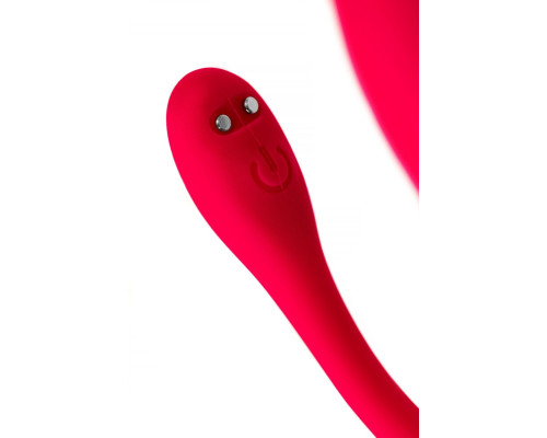 Ярко-розовое виброяйцо с пультом ДУ Choppy