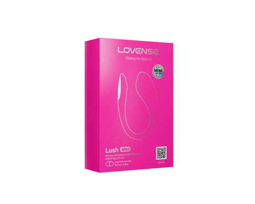 Розовое виброяйцо Lush Mini