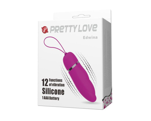 Виброяйцо Edwina с 12 функциями вибрации