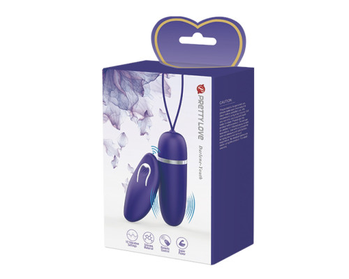 Фиолетовое виброяйцо с пультом ДУ Darlene-Youth