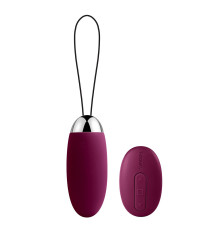 Фиолетовое виброяйцо Elva с пультом ДУ