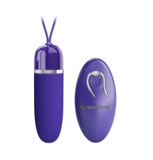 Фиолетовое виброяйцо с пультом ДУ Darlene-Youth