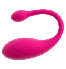 Розовое виброяйцо KORAL RC Love Ball