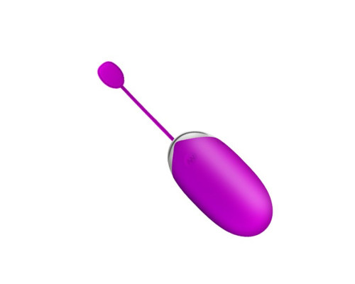 Лиловое виброяичко Abner с управлением при помощи смартфона