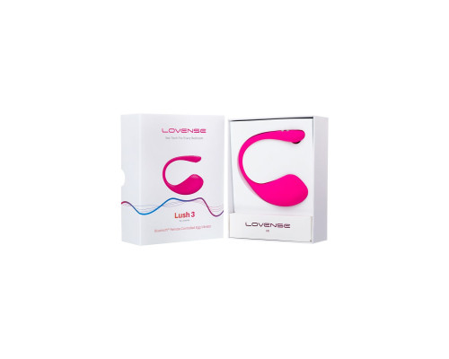 Розовое виброяйцо Lovense Lush 3