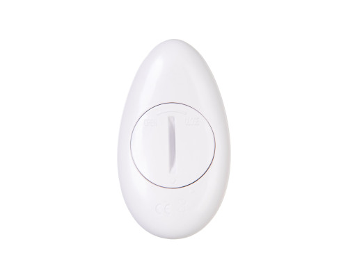 Фиолетовое силиконовое виброяйцо Purr