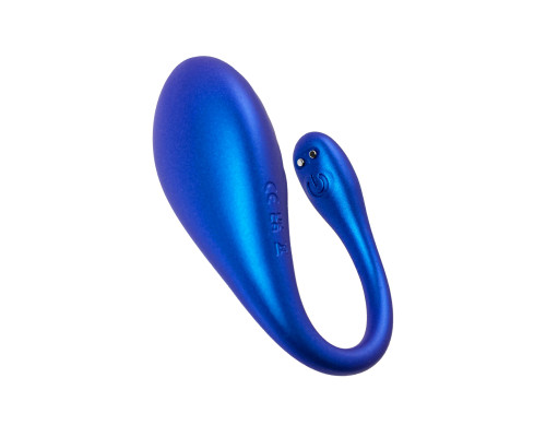 Синее виброяйцо Choppy с управлением через приложение