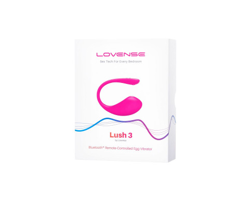 Розовое виброяйцо Lovense Lush 3