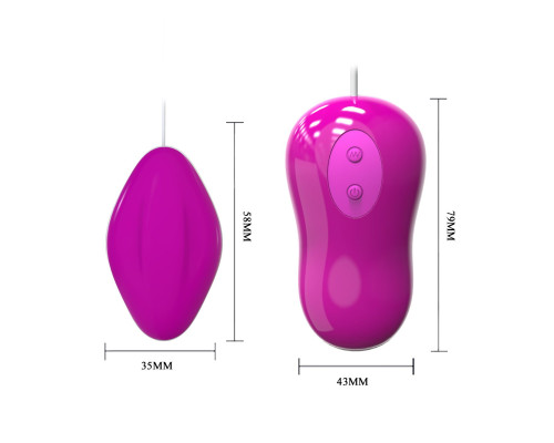 Продолговатое виброяйцо Avery с выносным пультом управления