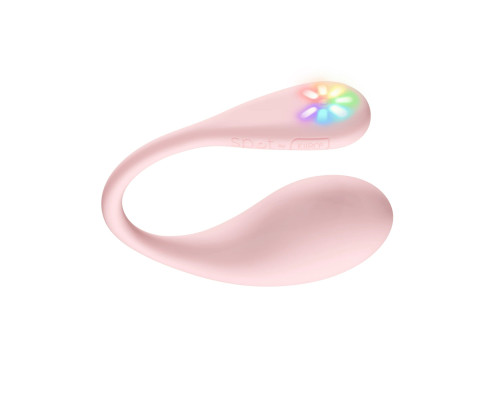 Розовое интерактивное виброяйцо Spot