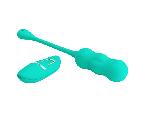 Зеленое виброяйцо Leshy с пультом ДУ