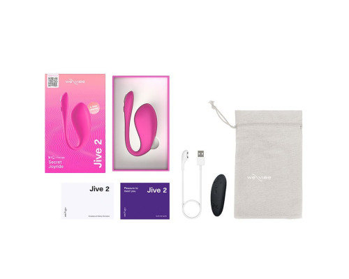 Розовый вибратор We-Vibe Jive 2