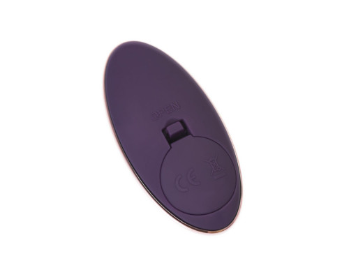 Фиолетовое виброяйцо с имитацией фрикций Bumpy