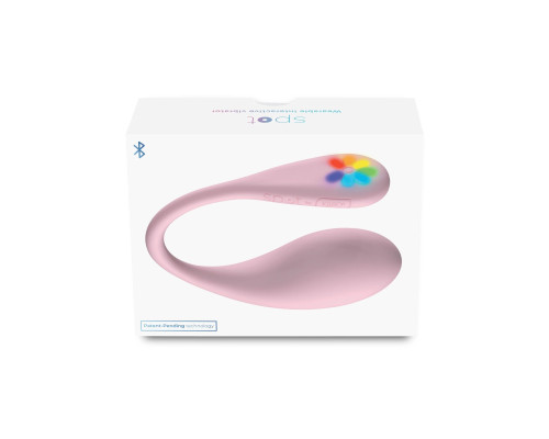 Розовое интерактивное виброяйцо Spot