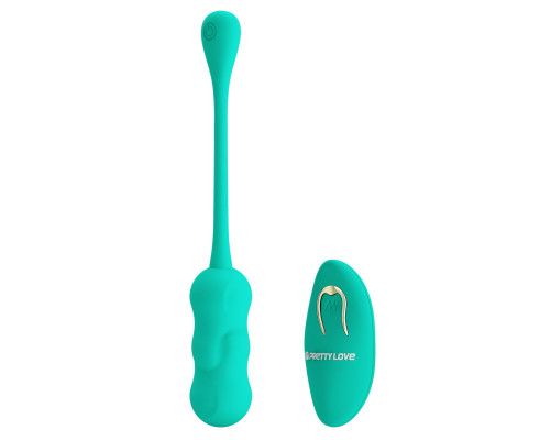 Зеленое виброяйцо Leshy с пультом ДУ