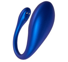 Синее виброяйцо Choppy с управлением через приложение