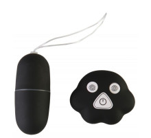 Черное виброяйцо с пультом управления