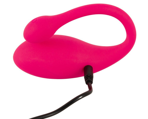 Розовое виброяйцо KORAL RC Love Ball