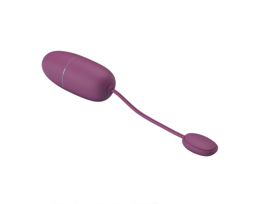 Фиолетовое виброяйцо Nymph с управлением через приложение