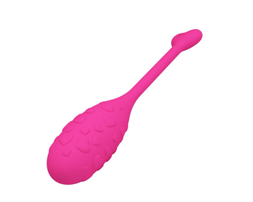 Розовое виброяйцо Fisherman с управлением через приложение