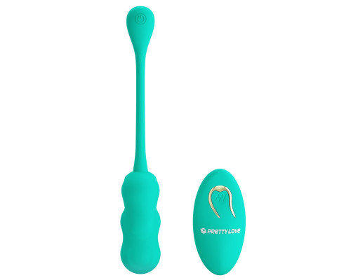 Зеленое виброяйцо Leshy с пультом ДУ