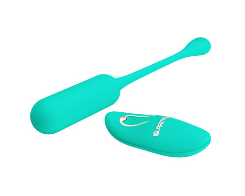 Зеленое виброяйцо Lechies с пультом ДУ