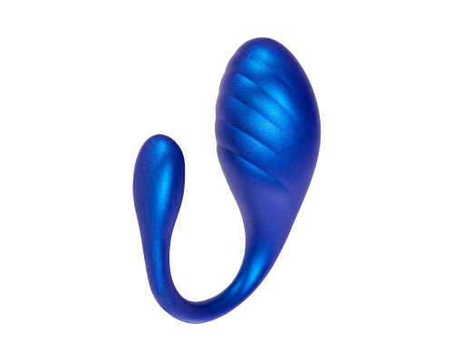 Синее виброяйцо Choppy с управлением через приложение