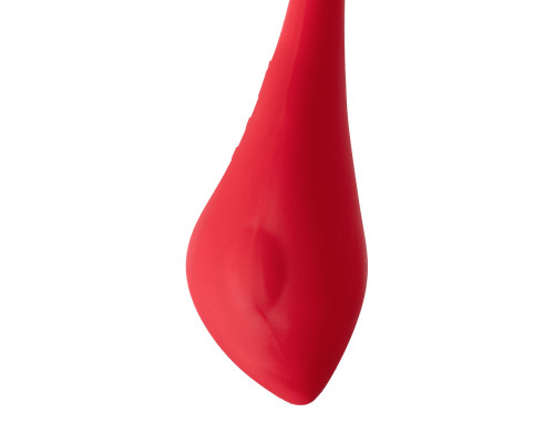 Красное силиконовое виброяйцо Vulse