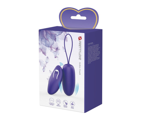 Фиолетовое виброяйцо Selkie-Youth с пультом ДУ