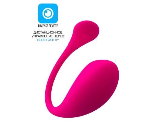 Розовое виброяйцо Lovense Lush 3