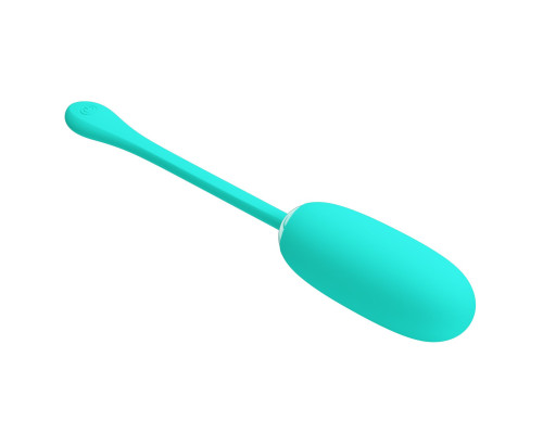 Бирюзовое перезаряжаемое виброяйцо Julius