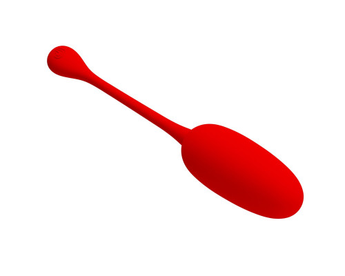 Красное перезаряжаемое виброяйцо Knucker