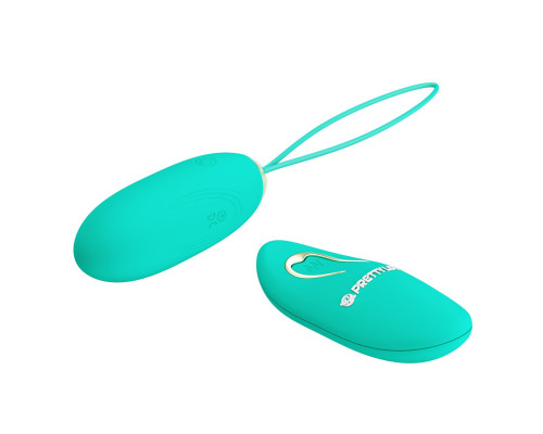 Зеленое виброяйцо Jenny с пультом ДУ