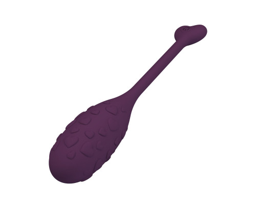 Фиолетовое виброяйцо Fisherman с управлением через приложение