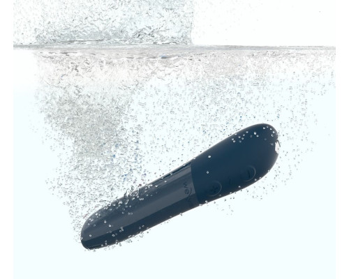 Синяя водонепроницаемая вибропуля We-Vibe Tango X