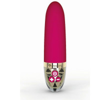 Ярко-розовый водонепроницаемый вибратор Sleak Freak - 14,5 см.