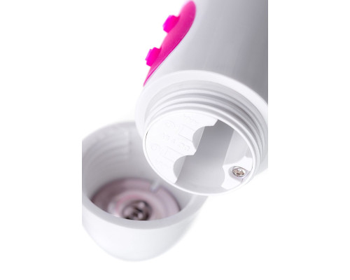 Розовый вибратор A-Toys Mika - 19,8 см.